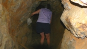 PICTURES/Eureka Mine/t_Sharon In Shaft1.JPG